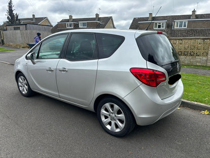 2010 VAUXHALL MERIVA SE - SILVER, MANUAL, PETROL - 5-SEATER MPV >>--NO VAT ON HAMMER--<<