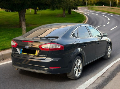 2014 FORD MONDEO TITANIUM X 2.0 TDCI HATCHBACK - AUTOMATIC - BLACK >>--NO VAT ON HAMMER--<<