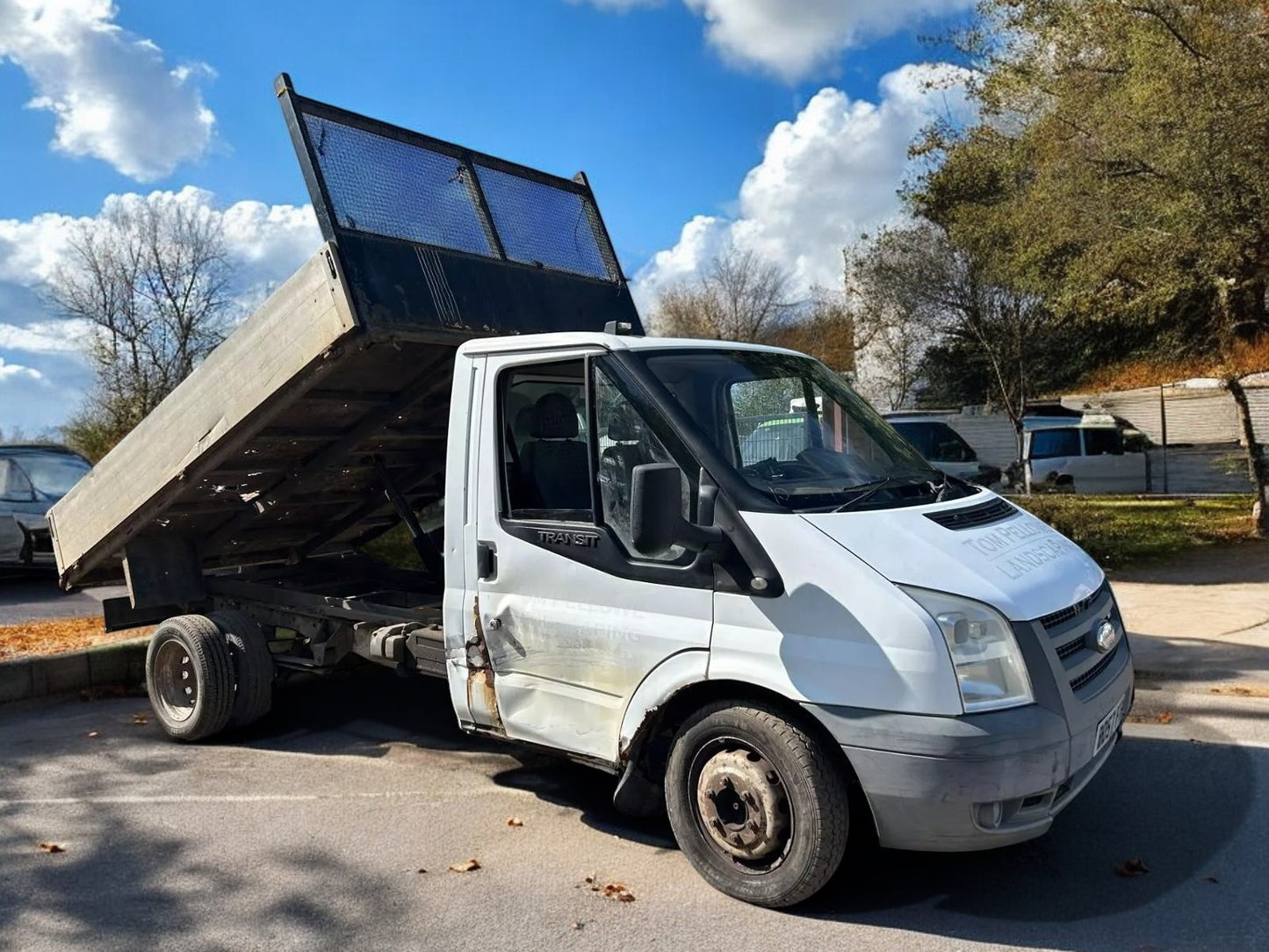 2007 FORD TRANSIT T350 100 BHP TIPPER