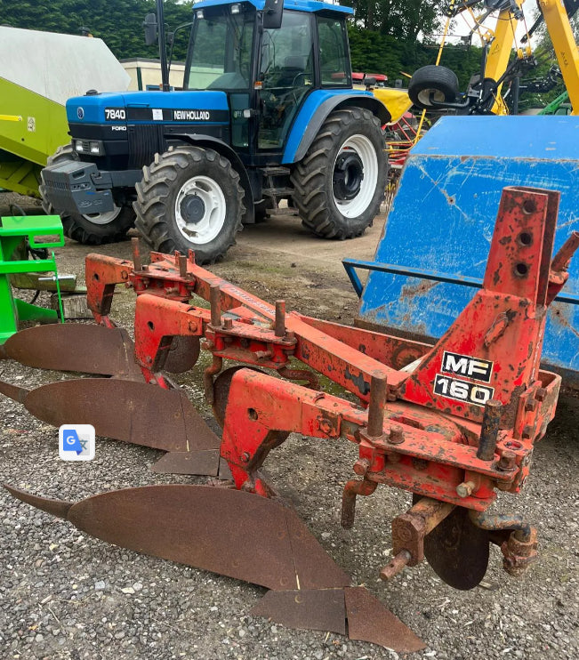 MASSEY FERGUSON 160 3-FURROW PLOUGH