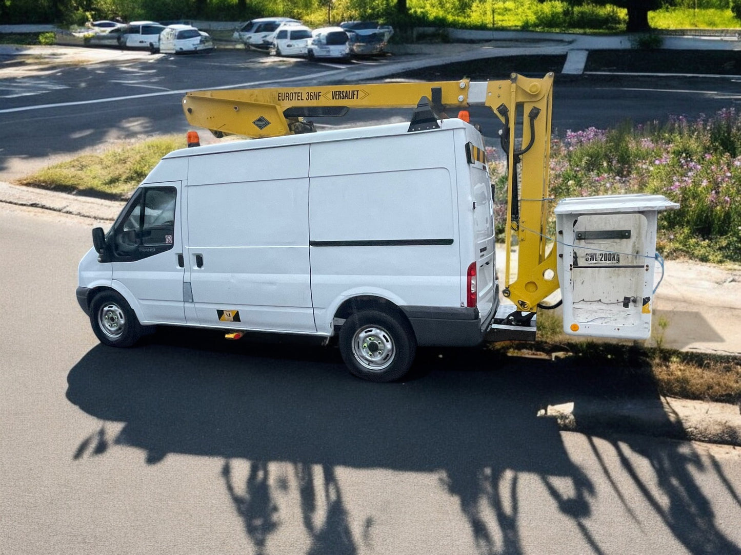 2008 (57 REG) FORD TRANSIT T350M CHERRY PICKER