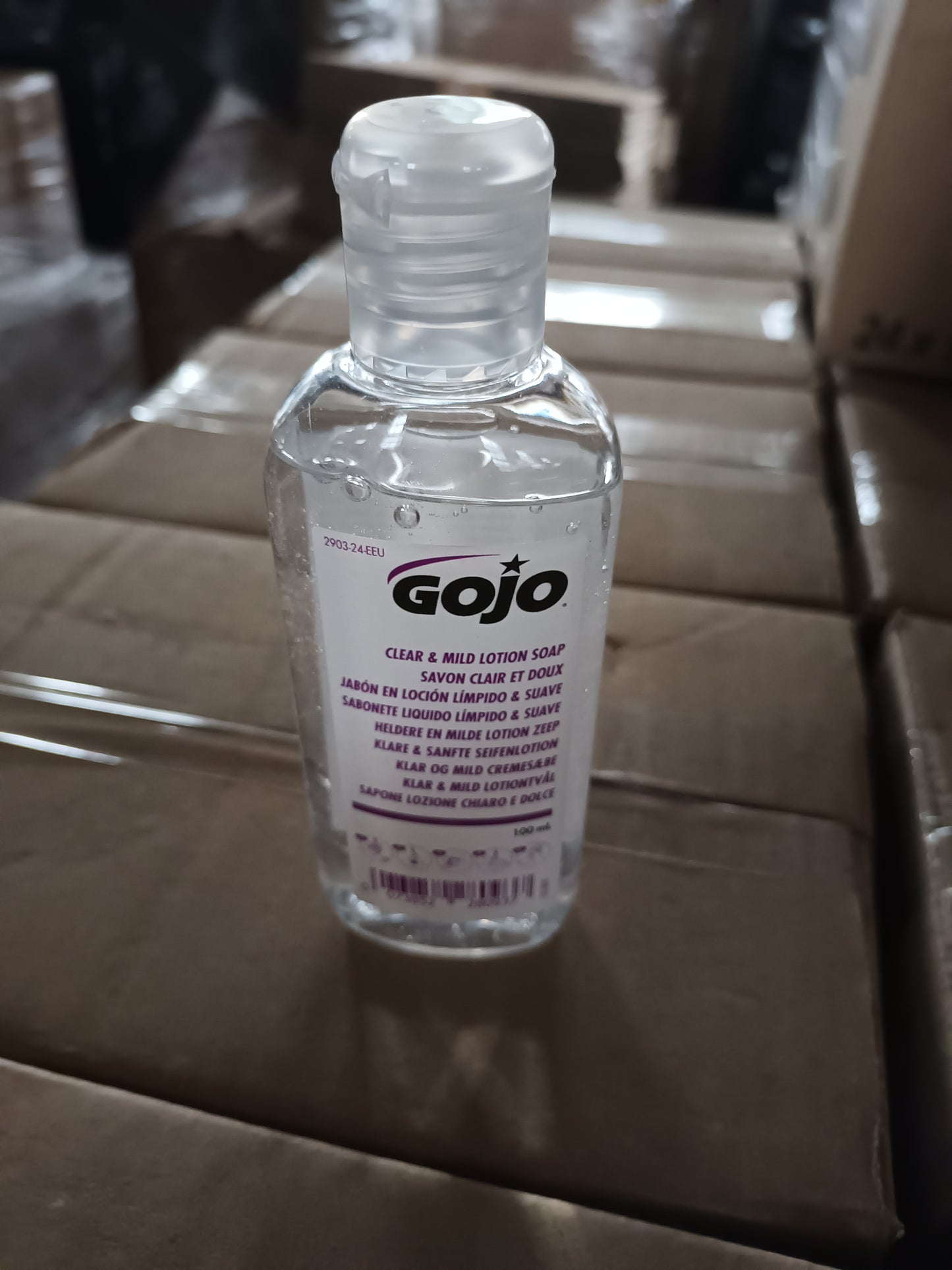 3528 X GOJO CLEAR AND MILD HAND SOAP 100ML