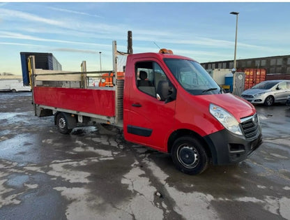 2017 VAUXHALL MOVANO 2.3 BI-TURBO LWB DROPSIDE TRUCK WITH TAIL LIFT – EURO 6