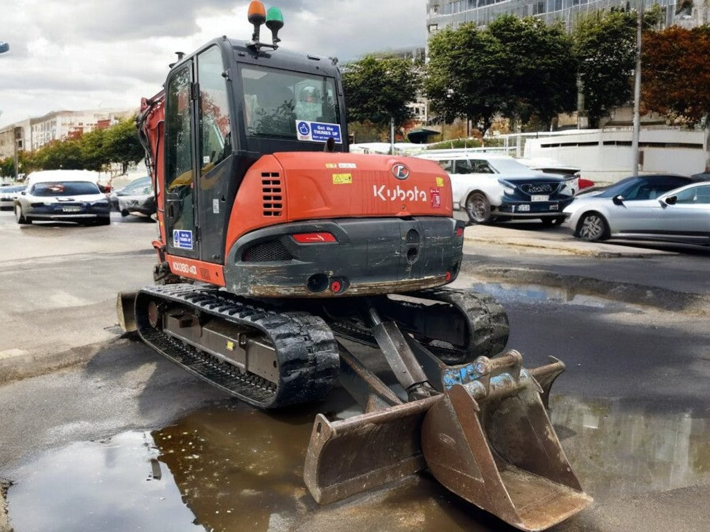 KUBOTA KX080-4 MIDI EXCAVATOR - 2018 - 8.3T