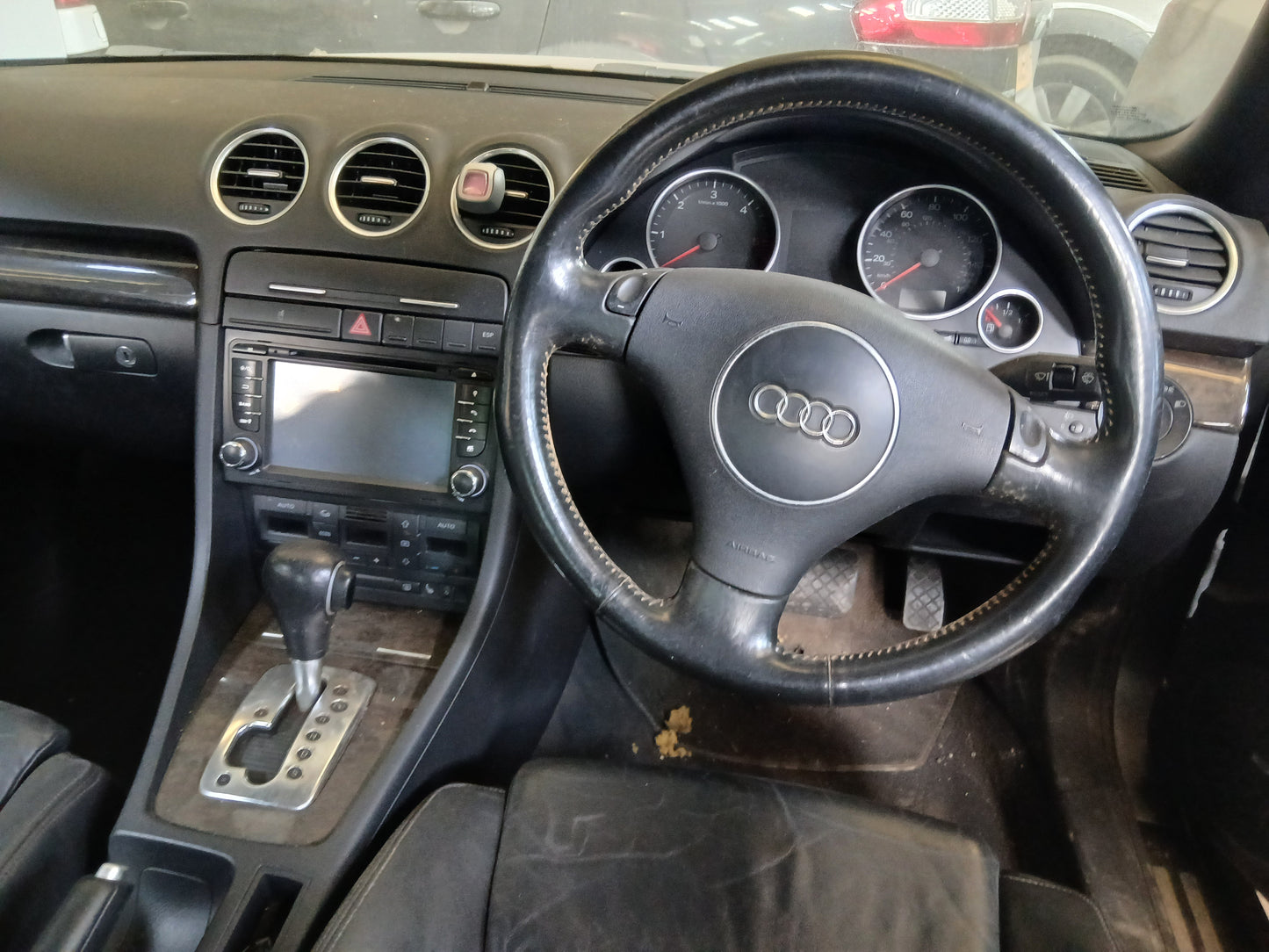 2005 AUDI A4 TDI SPORT CONVERTIBLE – CVT AUTO – DIESEL – GREY >>--NO VAT ON HAMMER--<<