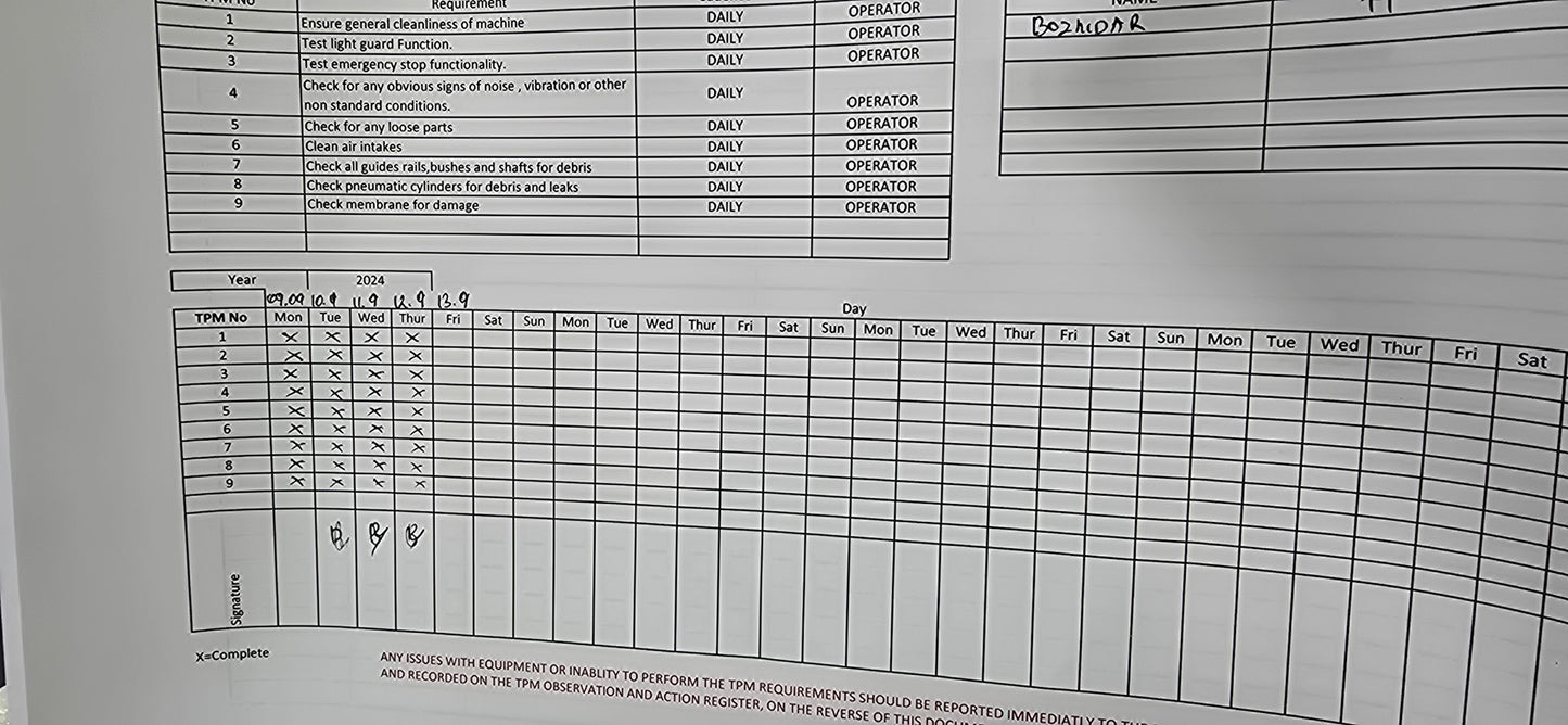 LAMINATION BLADDER PRESS - LISTING FOR ONE OF TWO IDENTICAL GIVEN AT RANDOM RRP £156,000