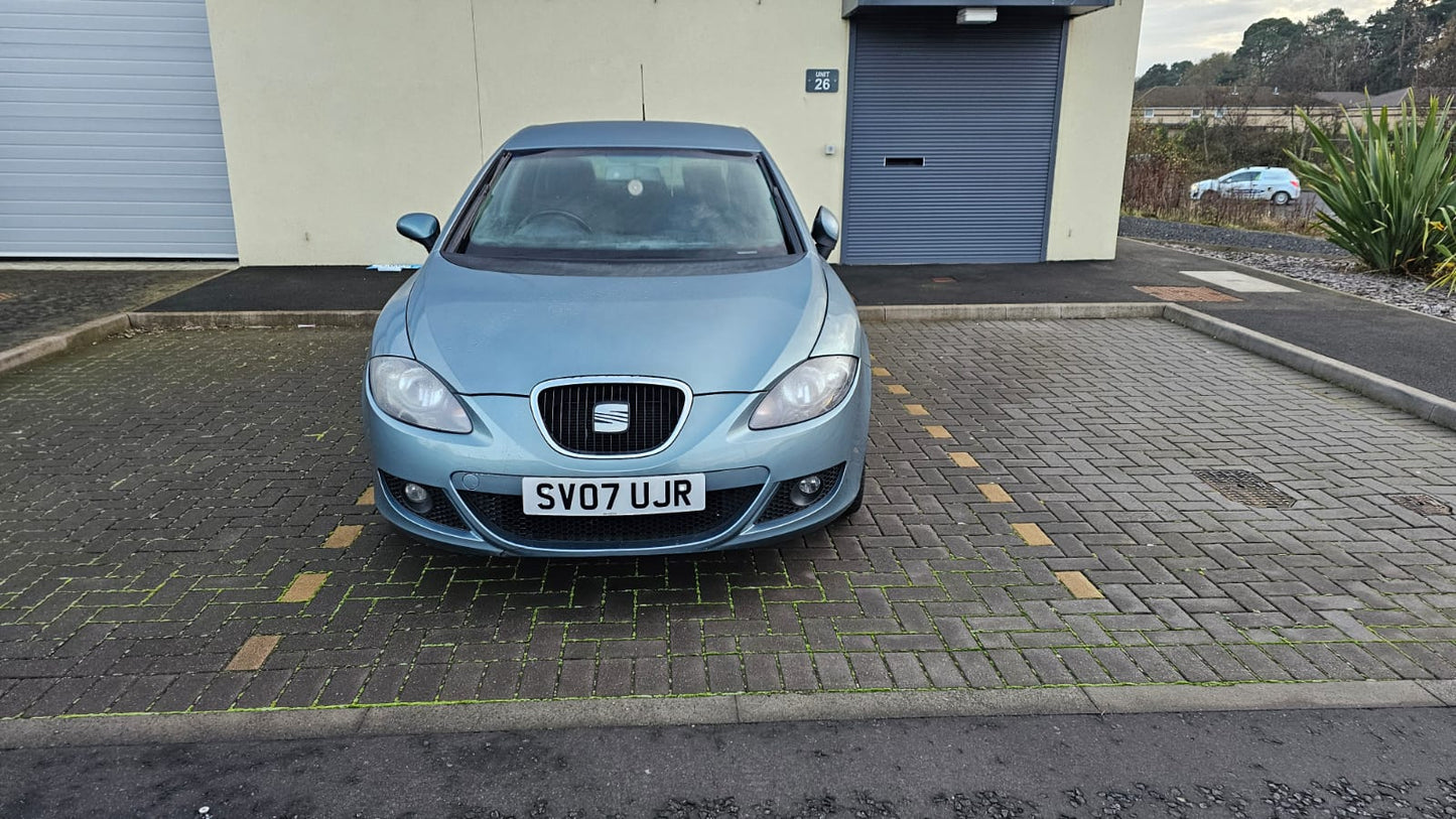 2007 SEAT LEON STYLANCE 1.6L PETROL HATCHBACK >>--NO VAT ON HAMMER--<<