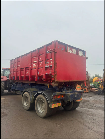 HOOK LOADER TANDEM AXLE TRAILER