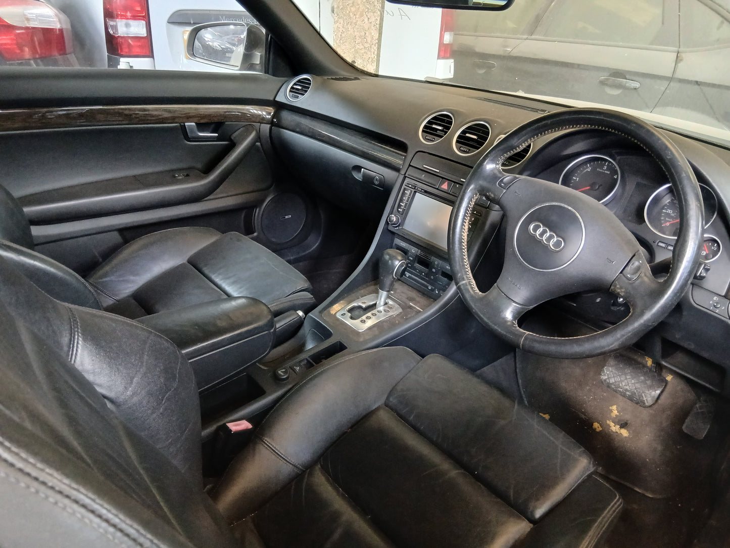 2005 AUDI A4 TDI SPORT CONVERTIBLE – CVT AUTO – DIESEL – GREY >>--NO VAT ON HAMMER--<<