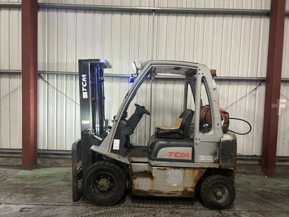 2017 TCM U1D2A20LH LPG FORKLIFT - 2,000KG CAPACITY