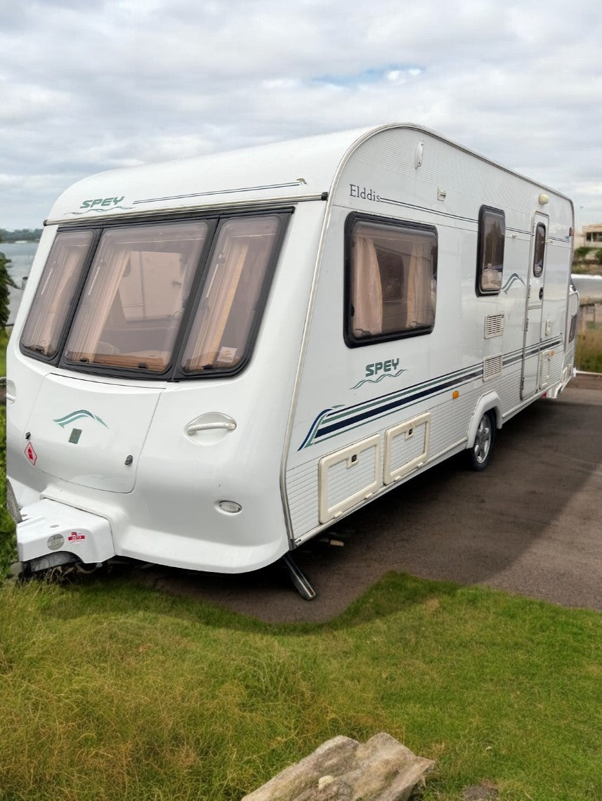 2003 ELDDIS SPEY 4 BERTH TOURING CARAVAN - FULLY EQUIPPED & READY FOR ADVENTURES!