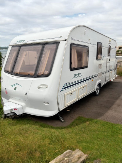 2003 ELDDIS SPEY 4 BERTH TOURING CARAVAN - FULLY EQUIPPED & READY FOR ADVENTURES!