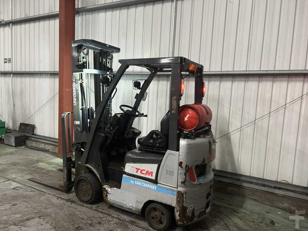 2015 TCM MCP1F1A15LU LPG FORKLIFT - 1,500KG CAPACITY