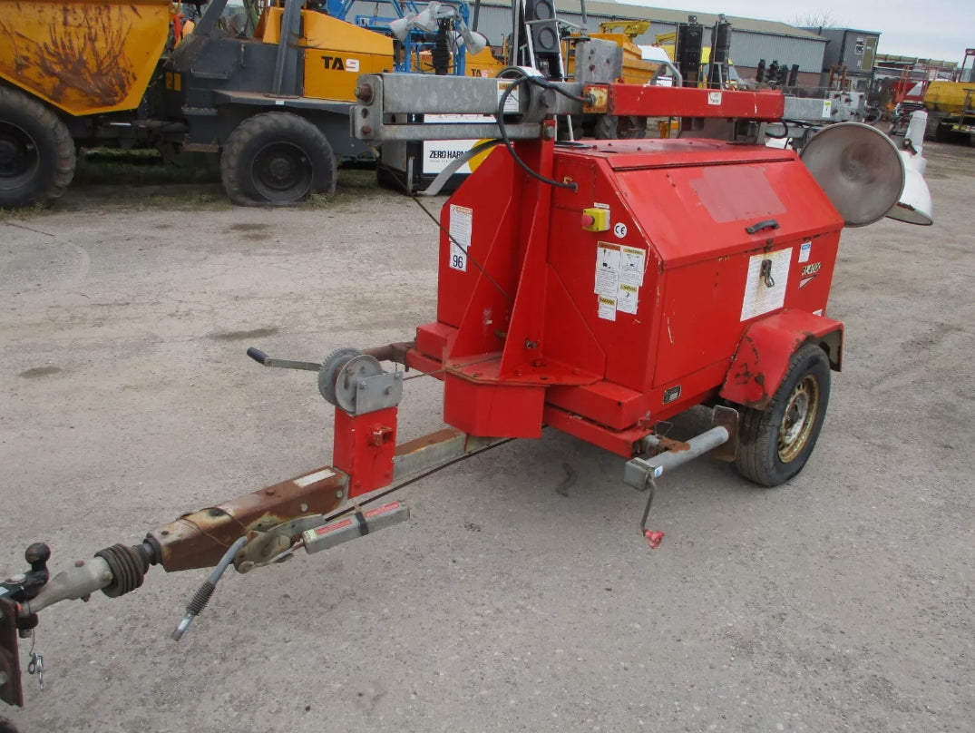 TEREX LIGHTING TOWER – DIESEL TOWABLE – KUBOTA ENGINE