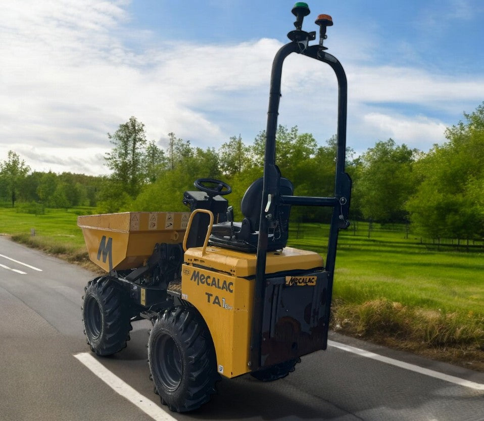 2018 MECALAC TA1EH 1 TONNE HI-TIP DUMPER HOURS: 767