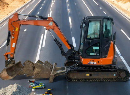 2021 HITACHI ZX48U-6 4.8 TONNE EXCAVATOR