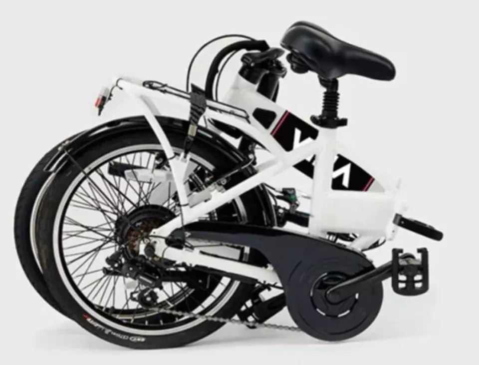 ELECTRIC FOLDING E-BIKE RD LEGAL 15.5MP VISLA 20 INCHES WHITE