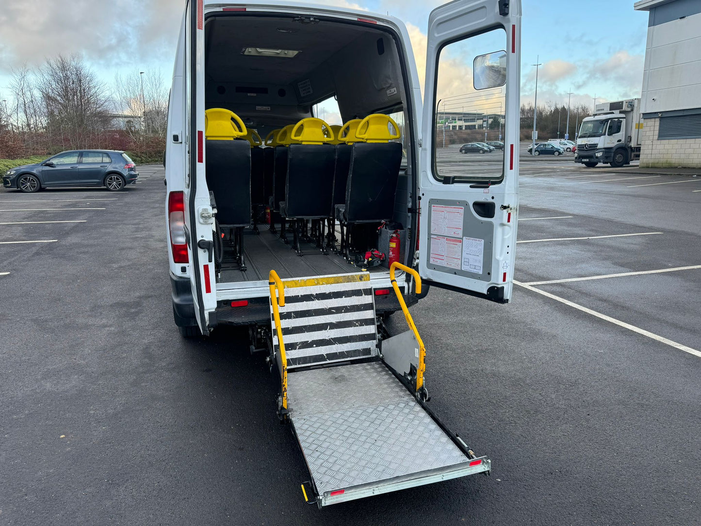 2008 LDV MAXUS LWB MINIBUS COLOR: WHITE