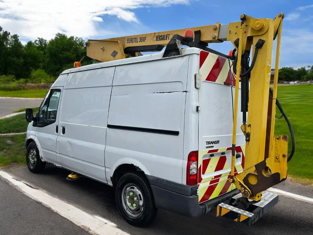 2008 (58 REG) FORD TRANSIT T350 MEDIUM WHEELBASE MEDIUM ROOF CHERRY PICKER