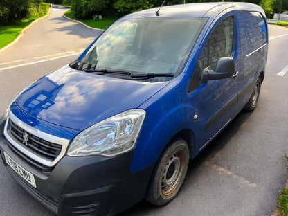 2018 PEUGEOT PARTNER S L1 BLUE HDI PANEL VAN (18 PLATE)