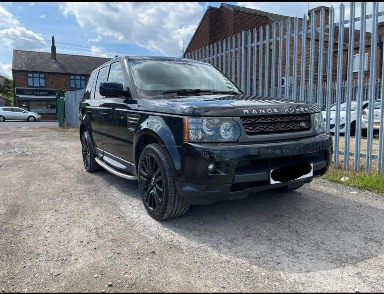 2011 LAND ROVER RANGE ROVER SPORT HSE TDV6 - BLACK - 120K MILES >>--NO VAT ON HAMMER--<<