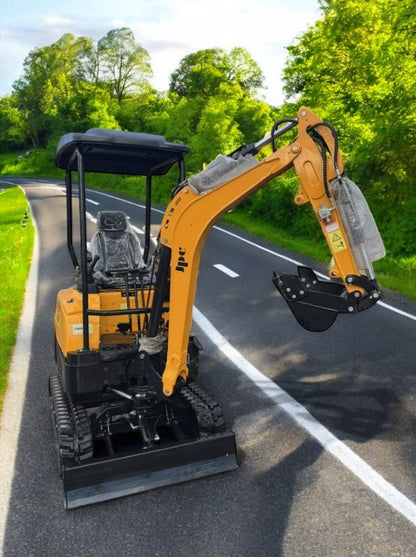 2025 NEW JPC 1.8 TON MINI DIGGER – UNUSED TRACKED EXCAVATOR