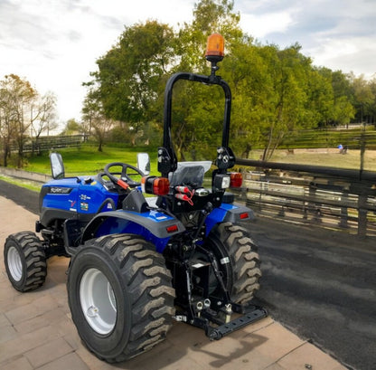 SOLIS S26 26HP COMPACT TRACTOR WITH WOODCHIPPER