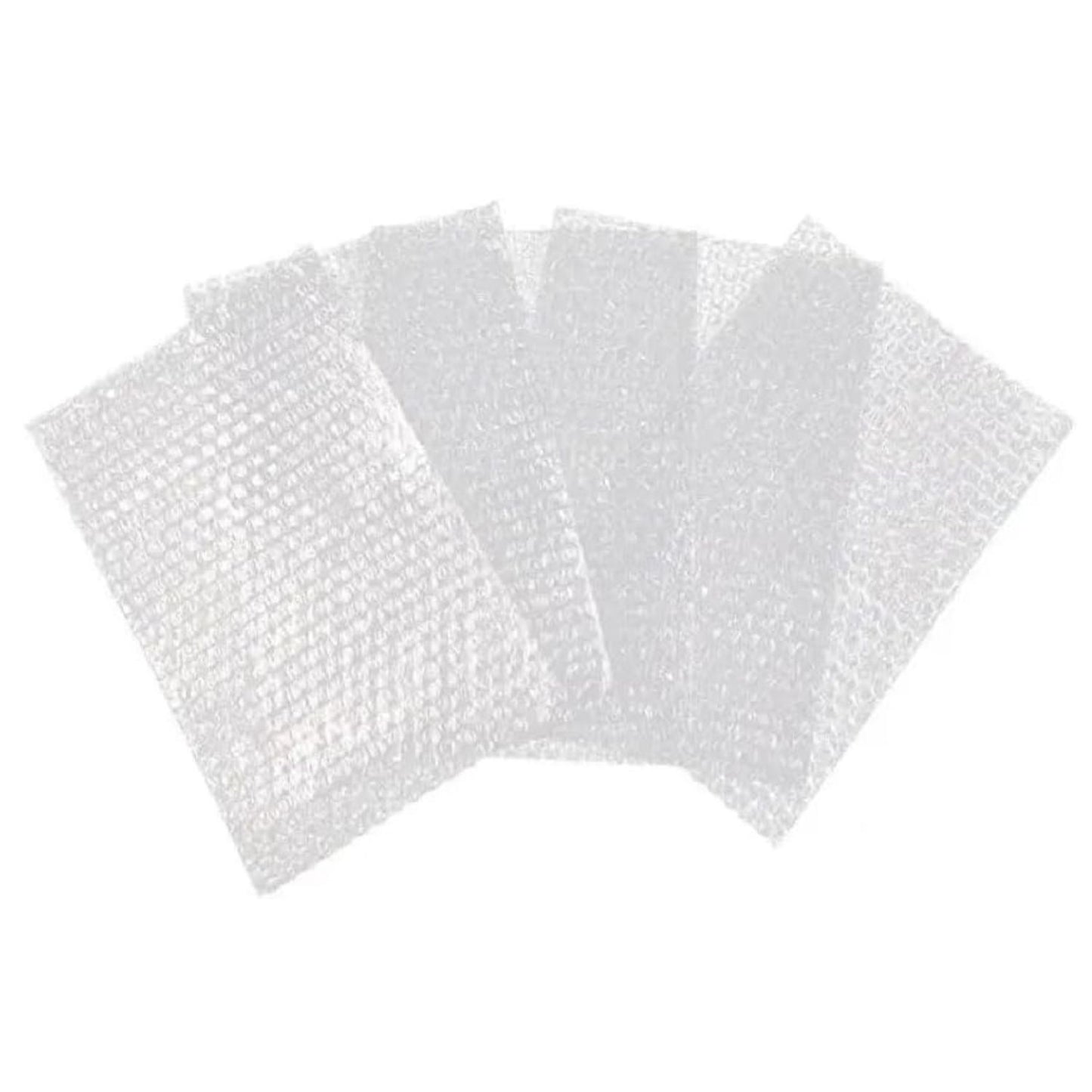 10 BOXES OF 100 PEEL AND SEAL BUBBLE WRAP PREMIUM CLEAR POUCH BAGS, 100X135MM