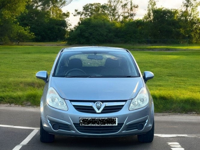 2007 VAUXHALL CORSA 1.0I 12V LIFE – SILVER, 3 DOOR HATCHBACK >>--NO VAT ON HAMMER--<<