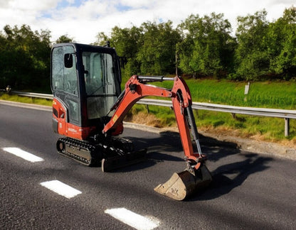 KUBOTA KX015-4 1.5T MINI EXCAVATOR / DIGGER - 2018