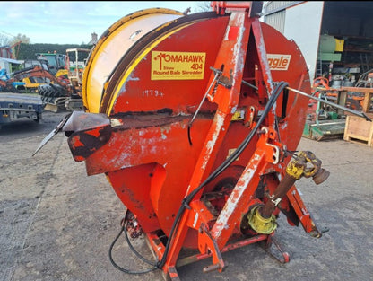 TEAGLE TOMAHAWK 404 BALE SHREDDER