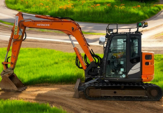 2019 HITACHI ZX85USB-5A EXCAVATOR