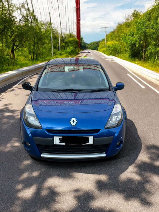 2011 RENAULT CLIO 1.2 I-MUSIC – 92K MILES – BLUE – MANUAL >>--NO VAT ON HAMMER--<<