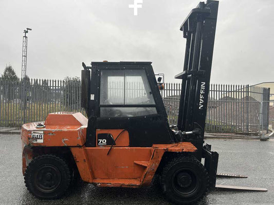 1999 NISSAN 43ZVF05H70U DIESEL FORKLIFT