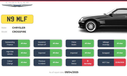 2004 CHRYSLER CROSSFIRE CONVERTIBLE - MANUAL - PETROL - 3199CC >>--NO VAT ON HAMMER--<<