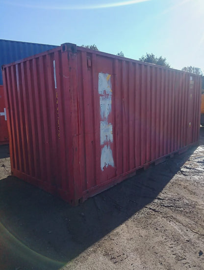 20FT X 8FT SECURE SHIPPING CONTAINER – CANTEEN / OFFICE