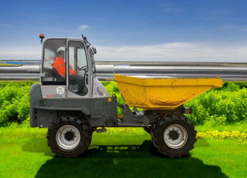 2014 WACKER NEUSON 6001S 6 TONNE SWIVEL DUMPER