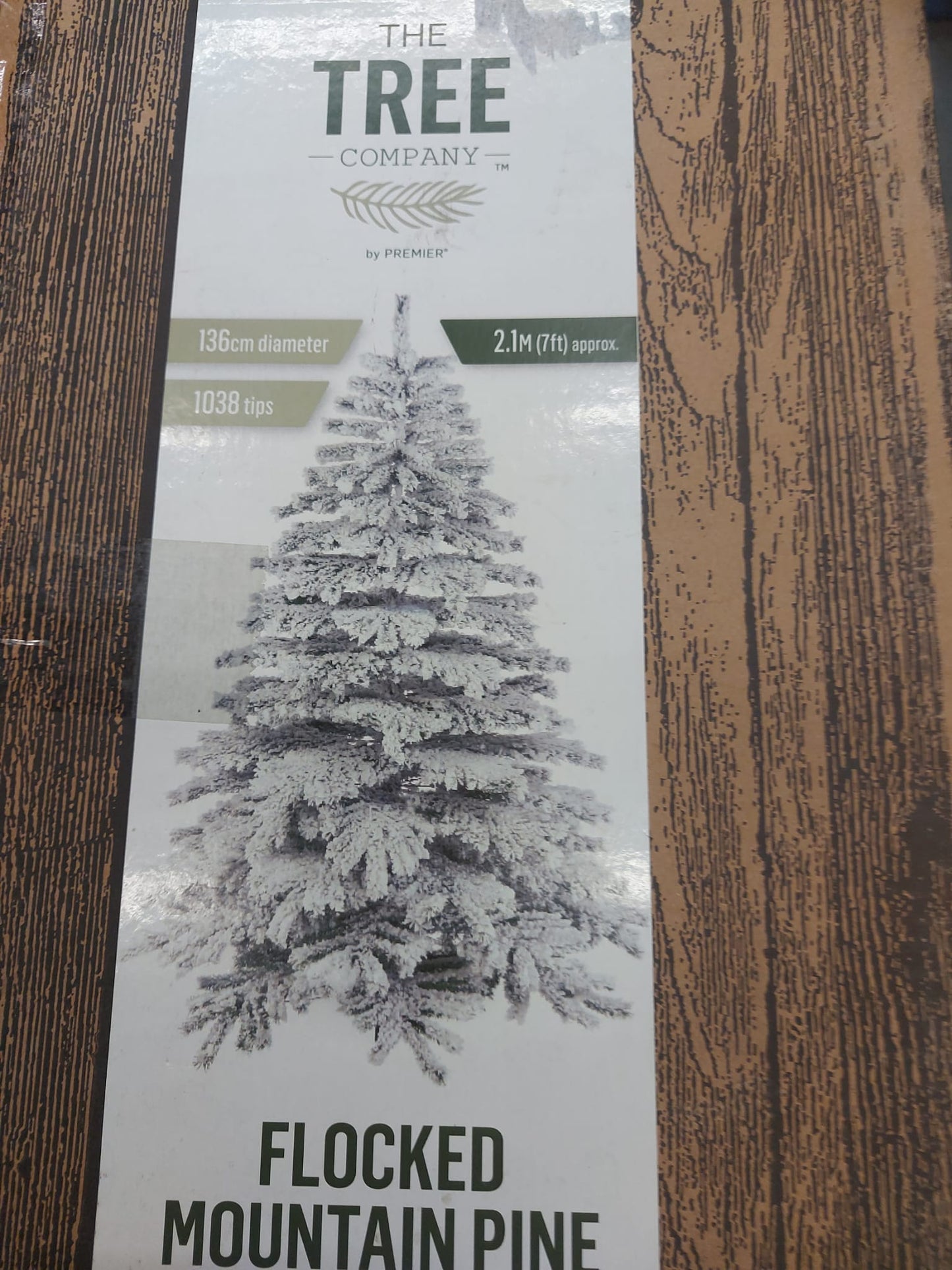 PALLET THE TREE COMPANY PREMIER CHRISTMAS TREE & HOUSE OF BEAUTIFUL 5FT,6FT ,7FT ,8FT NEW