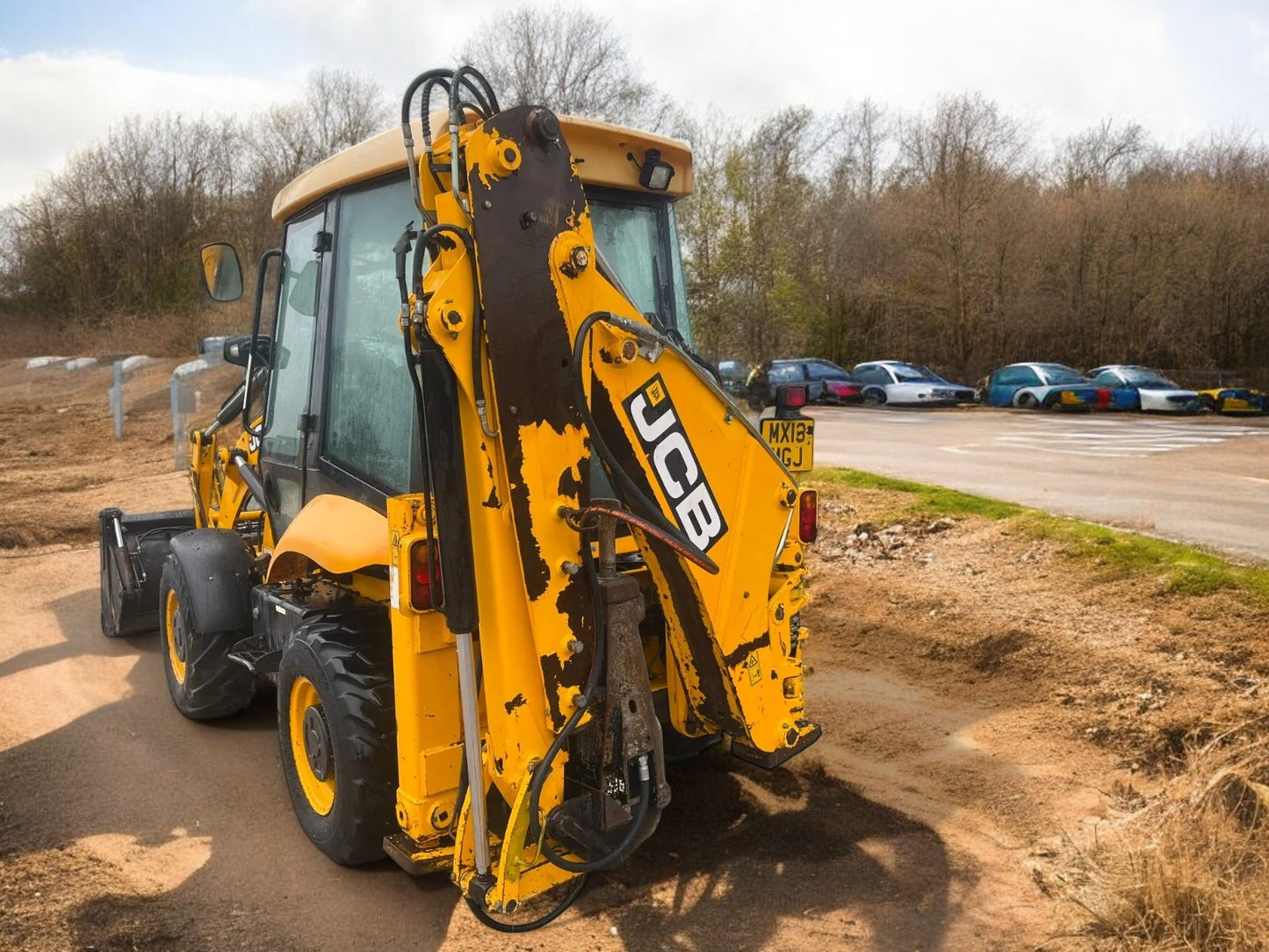 2013 JCB 2CX STREETMASTER FRONT LOADER HOURS: 4,140