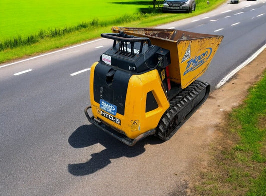 2018 JCB HTD-5 TRACKED HI-TIP DUMPER – DIESEL POWER BARROW FOR HEAVY-DUTY JOBS!