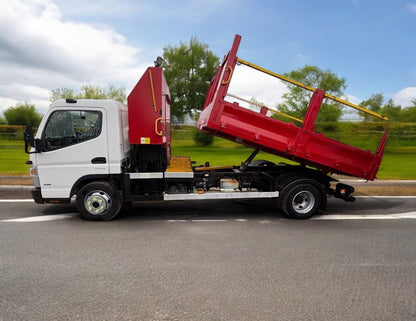 2018 MITSUBISHI FUSO CANTER 7.5 TON TIPPER – EURO 6 ULEZ >>--NO VAT ON HAMMER--<<