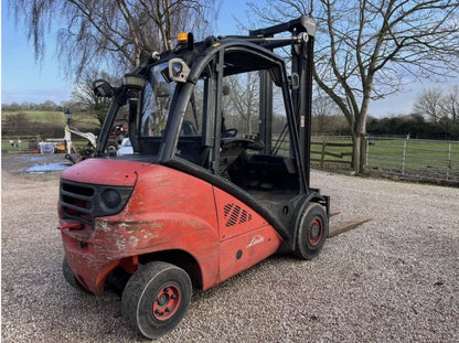 LINDE H35D DIESEL COUNTERBALANCE FORKLIFT – 2010 >>--NO VAT ON HAMMER--<<