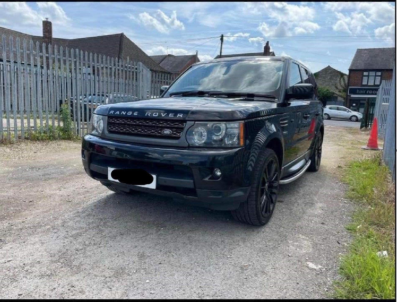 2011 LAND ROVER RANGE ROVER SPORT HSE TDV6 - BLACK - 120K MILES >>--NO VAT ON HAMMER--<<