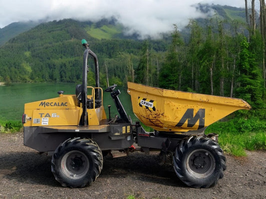 2018 MECALAC TA6S 6-TON SWIVEL DUMPER