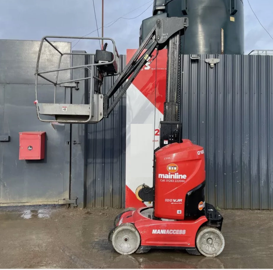 2014 MANITOU 100 VJR VERTICAL MAST LIFT