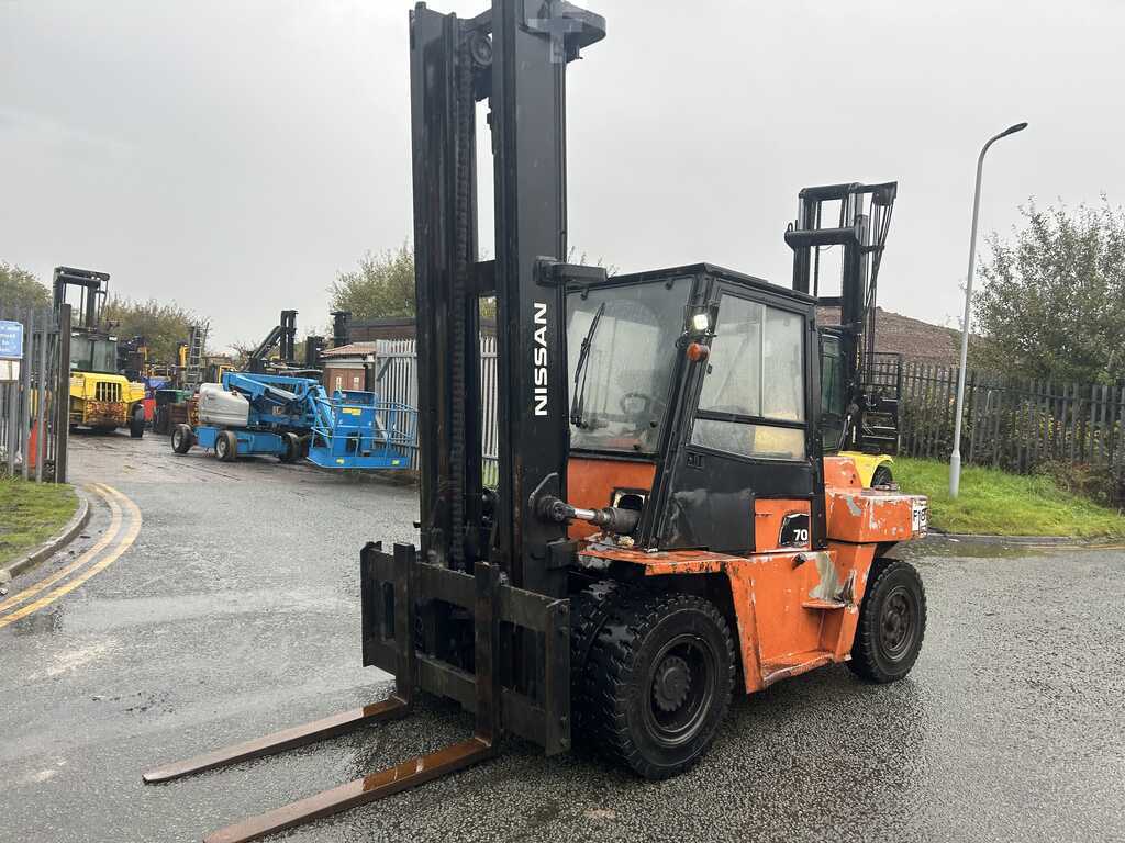 1999 NISSAN 43ZVF05H70U DIESEL FORKLIFT