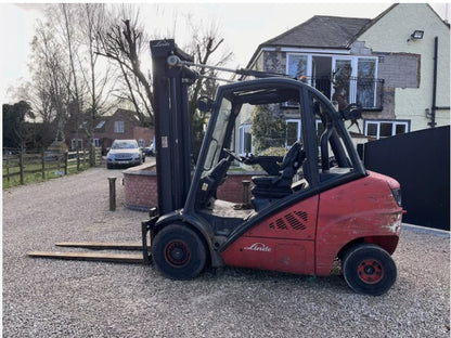 LINDE H35D DIESEL COUNTERBALANCE FORKLIFT – 2010 >>--NO VAT ON HAMMER--<<