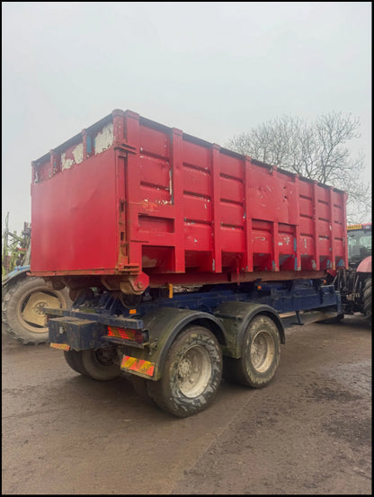 HOOK LOADER TANDEM AXLE TRAILER