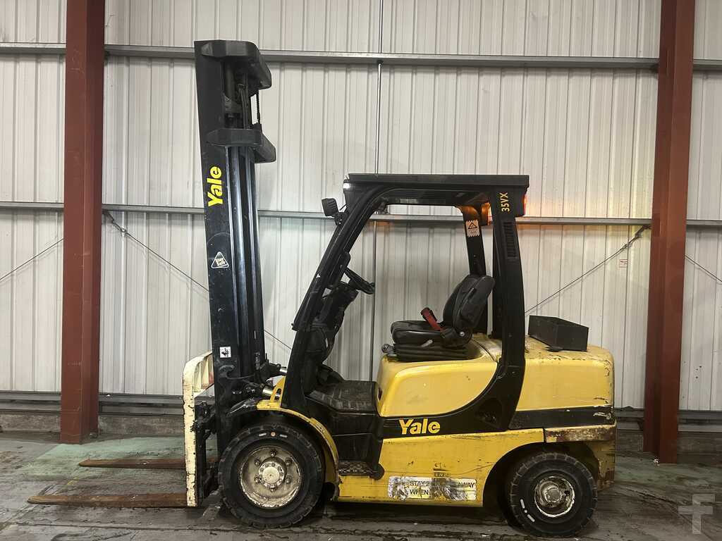 2015 YALE GDP35VX DIESEL FORKLIFT – 3,500 KG CAPACITY