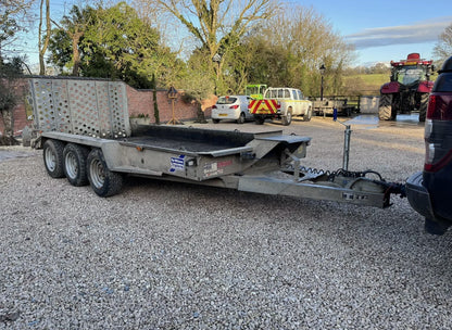 IFOR WILLIAMS TRI-AXLE PLANT TRAILER GH146 – THE KING OF PLANT TRAILERS!